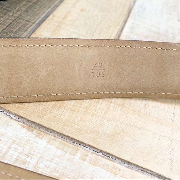 Prada Mens Black Leather Belt - Picture 5 of 7